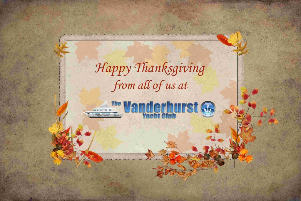 happy thanks giving yacht